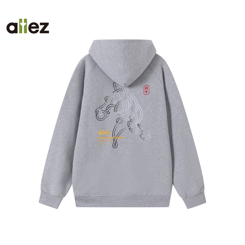 ALLEZ FENCING Sword & Steed Knit Hoodie - Unite the spirit