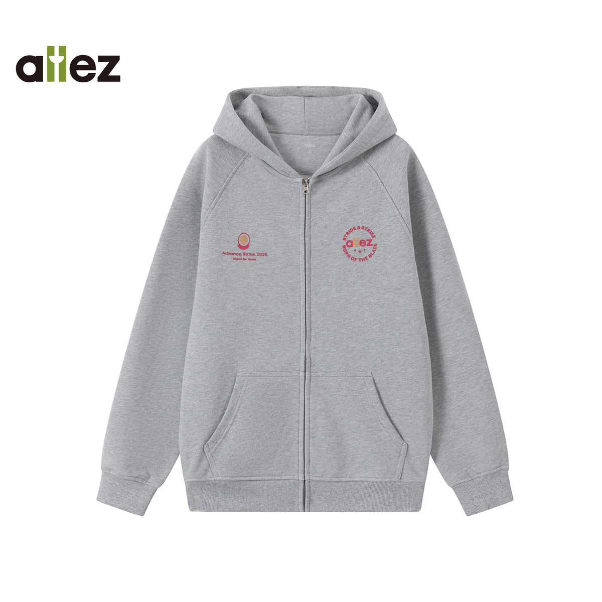 ALLEZ FENCING Sword & Steed Knit Hoodie - Unite the spirit