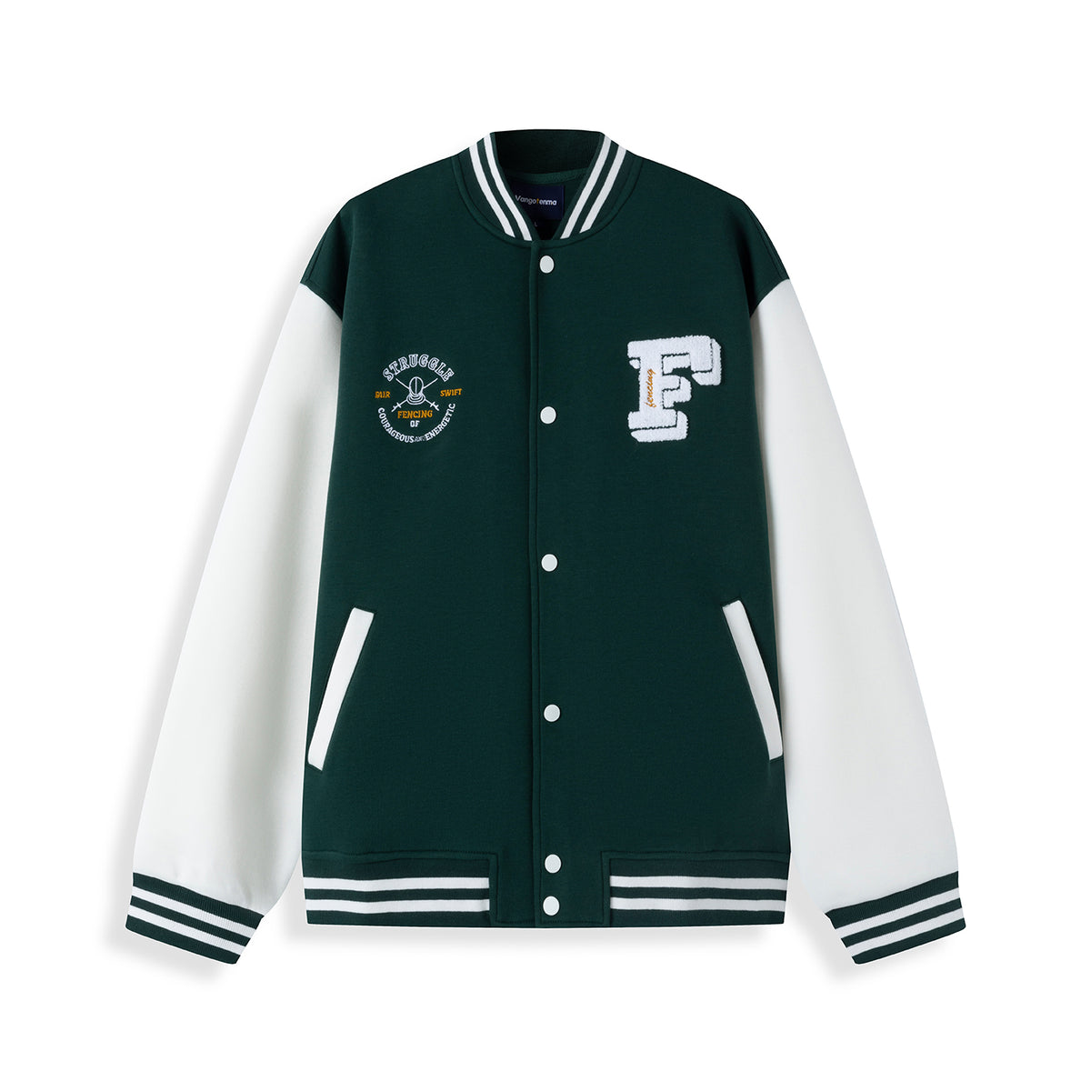 ALLEZ FENCING Baseball Jacket | Fencing Varsity Jacket