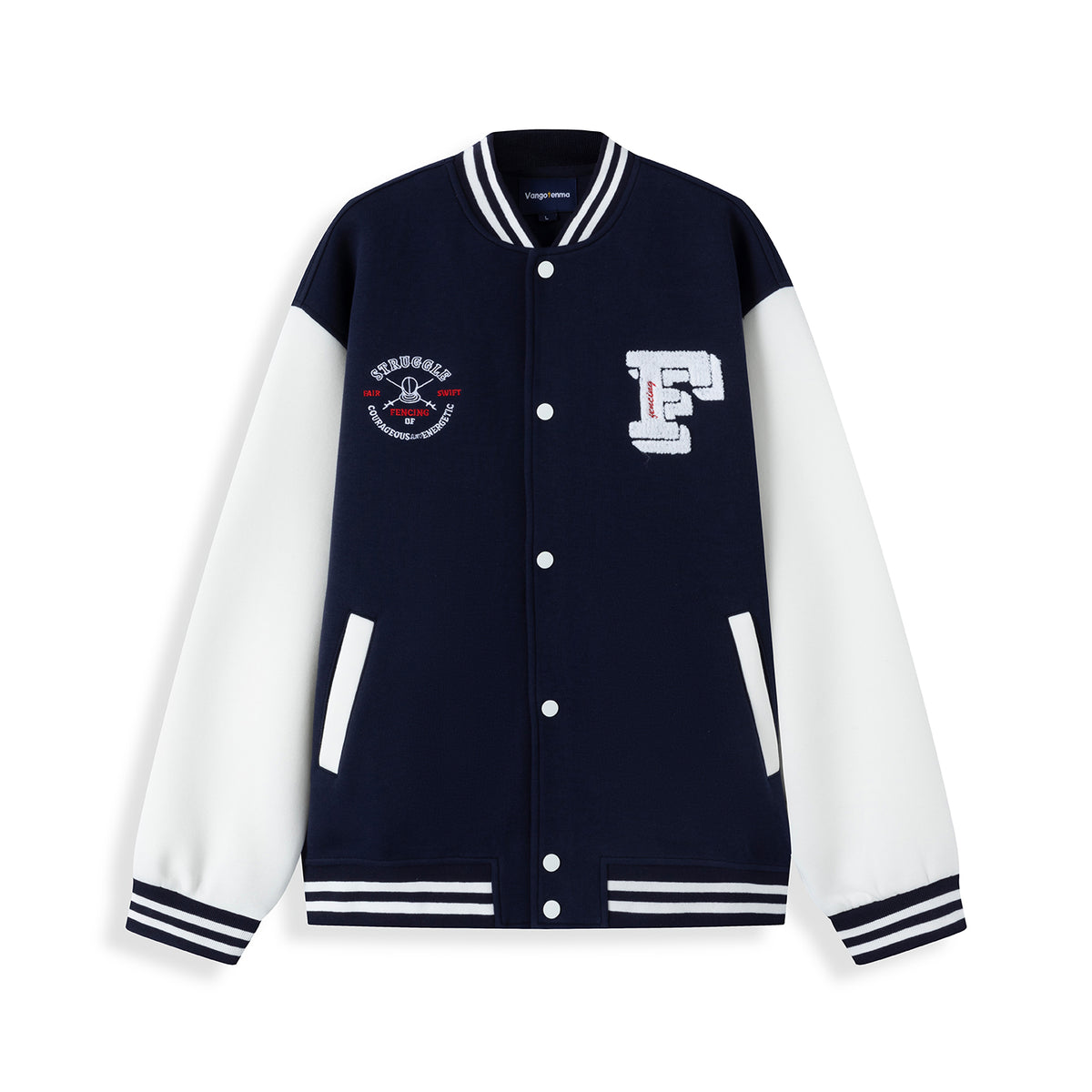 ALLEZ FENCING Baseball Jacket | Fencing Varsity Jacket
